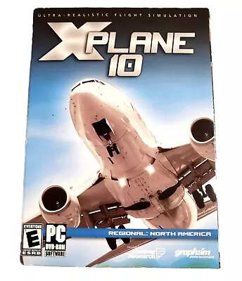 X-Plane 10 - Regional: North America - PC Flight Simulator Game • $12.99