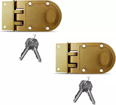 Lock | Jimmy Proof Style Deadbolt Lock | Inter Locking Double Cylinder Deadbolt • $74.99