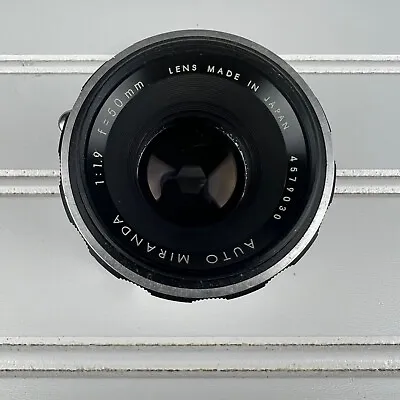 Auto Miranda Camera Lens 1:1.9 F=50mm Made In Japan #4579030 • $20