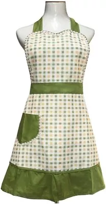 Cute Lovely Unique Design Women Girls Ladies Retro Apron With Chic Pocket • £6.99