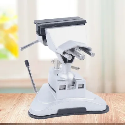 Table Top Bench Vice Vacuum Base Clamp Vise Powerful Suction 360° Rotation • $18.06