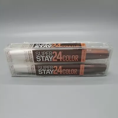 2x Maybelline Super Stay 24 Hr Color 2 Step Liquid Lipstick #345 Espresso Edge • $10.47