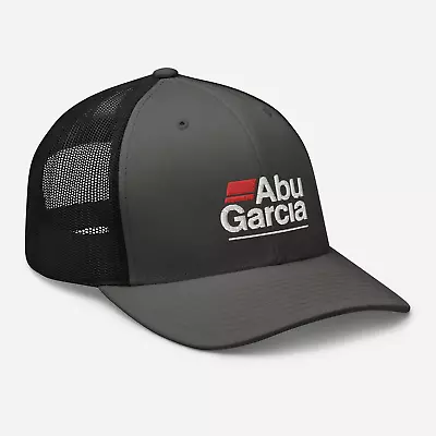 Abu Garcia Fishing Logo Embroidered Trucker Cap Snapback Hat 8 Color • $26.90