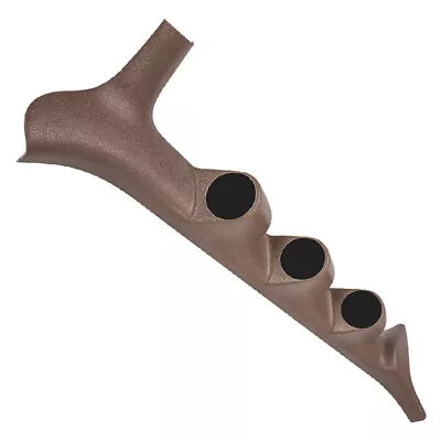 GlowShift Tan Triple Gauge 52mm Pillar Pod For 92-97 Ford F-Series F-250 F-350 • $56.99