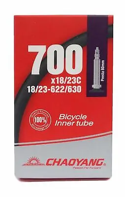 CYT 700 X 18-23C / 28  Road Fixie Bike Inner Tube F/V 80mm Long Presta • $6.99