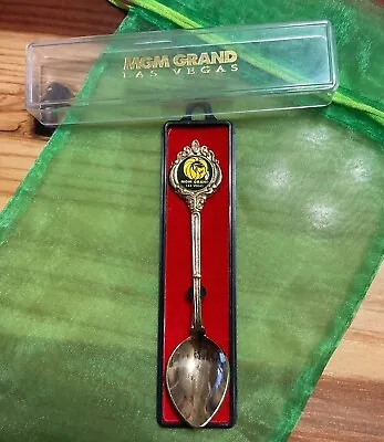 MGM Grand Hotel & Casino Las Vegas Nevada 1993 Collector Spoon New Case • $29.98