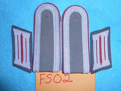 FS02 Pair Of East German STASI Shoulder Boards & Collar Tabs Of An Unteroffizier • $8