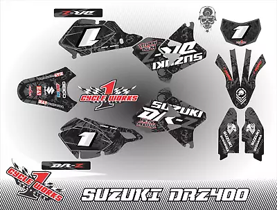 Suzuki DRZ400SM Drz400s Drz400 Supermoto DRZ CUSTOM GRAPHICS Metal Mulisha 2 • $189.99