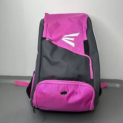 Easton YOUTH Baseball Softball Pink Backpack Bat And Equipment Bag • $18