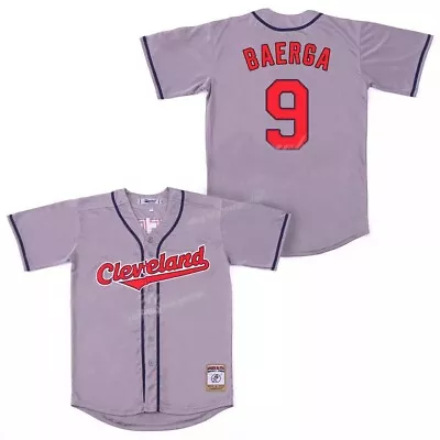 Carlos Baerga #9 Omar Vizquel #13 Baseball Jerseys Cleveland Youth / Men's S-6XL • $29.99