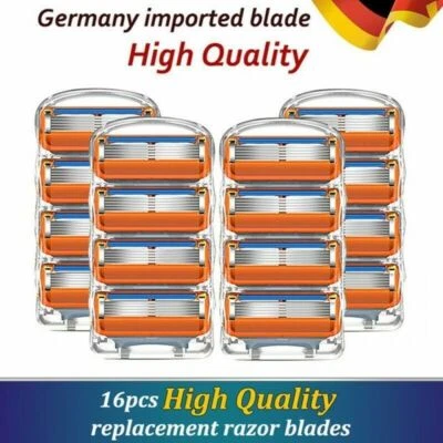 $17.22 • Buy NEW 4/8/16PCS 5 Blades Genuine Fusion Proglide Power Replacement Mens Razor MAX