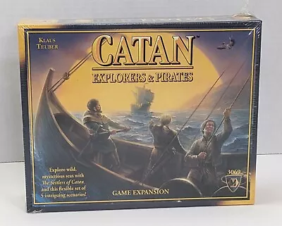 Catan Explorers & Pirates Board Game Expansion 1st Edition Mayfair Games Sealed • $35.95