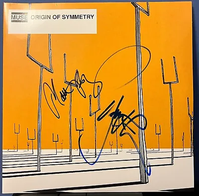 Matt Bellamy & Dominic Howard Signed Muse Origin Of Symmetry 12  Lp Album • $349.99