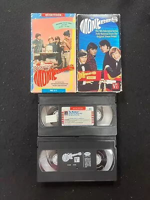 (2) The Monkees Television Series Vhs Lot • $9.99