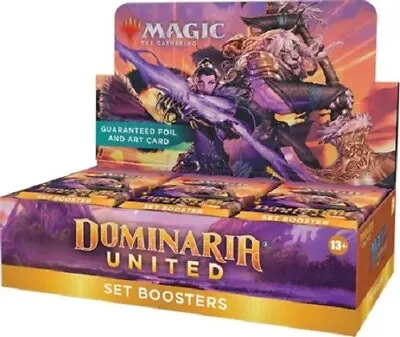 Set Booster Box Dominaria United DMU MTG SEALED • $112.99