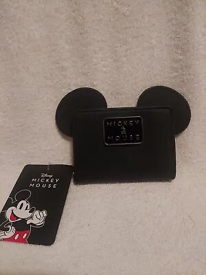 Disney Mickey Mouse Credit Card Wallet Card Holder New With Tags - Free Shipping • $23.99