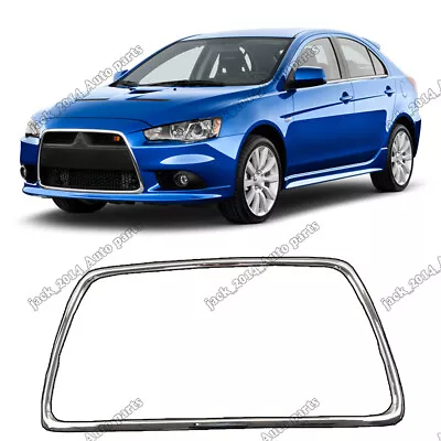 Chromed Radiator Molding Front Bumper Trim For Mitsubishi Lancer X 10 2007-2014 • $95.69