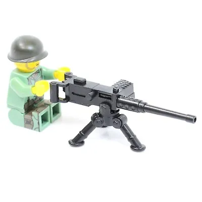 BrickTactical M2 Machine Gun For Minifigures SWAT ARMY MILITARY CAMO • $19.81