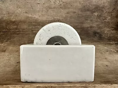 Vintage Sengbusch Porcelain Ideal Moistener Stamp Envelope Wet Roller Wheel • $20