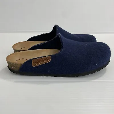 Mobils By Mephisto Thea Nature Is Future Wool Clogs Navy Size 38 • $46.80