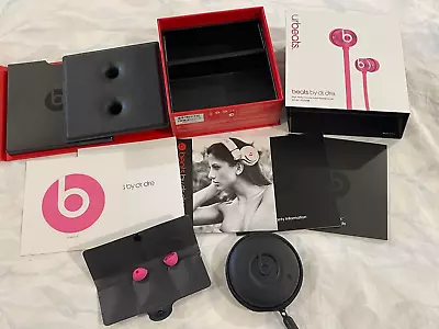 Beats By Dr. Dre Urbeats Pro Wired Earbuds Box Pink *CASE ONLY* & Original Box • $58