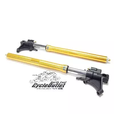 2009 08-16 Yamaha Yzf R6 Aftermarket Oem Front Forks Shock Suspension Set *leaks • $449.95