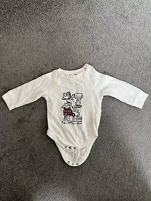 £2.50 • Buy Set Of 2 Long Sleeved Vests From Mothercare - Size 3-6 Months