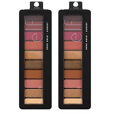 3 Pack E.l.f. Eyeshadow Palette Rose Gold - Sunset 81495 • $17.59