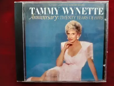 Tammy Wynette - Anniversary: 20 Years Of Hits - 21 Track 1987 CD - Very Good • £5.99