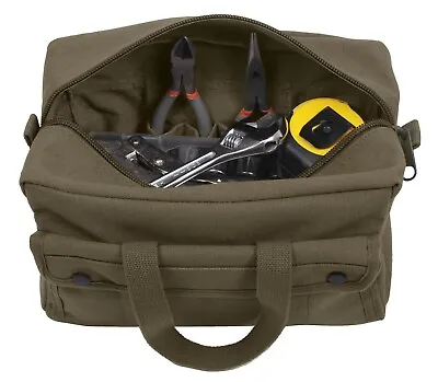 Olive Drab Heavyweight Military Mechanics Standard Tool Bag Free Shipping  • $26.12