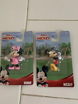 Disney Junior Mickey & Friends  Mickey & Minnie Mouse  Figure New And Sealed • $15