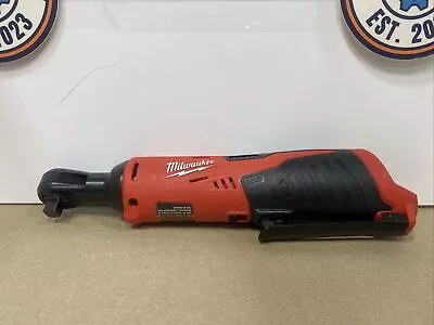 Milwaukee M12 2457-20 12V Li-Ion 3/8'' Cordless Ratchet - Red • $83.99