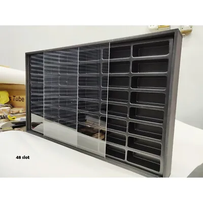 Display Case Cabinet For 1/64 Diecast Scale Cars (hot Wheels Matchbox) 48 Slots • $149