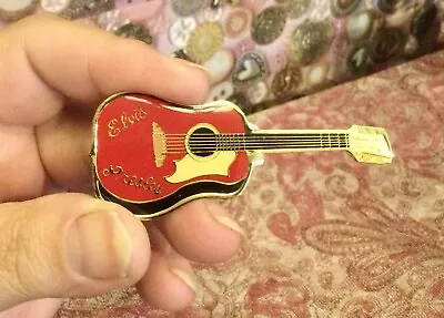 Elvis Presley Red Guitar Magnet Souvenir Graceland Tennessee • $9