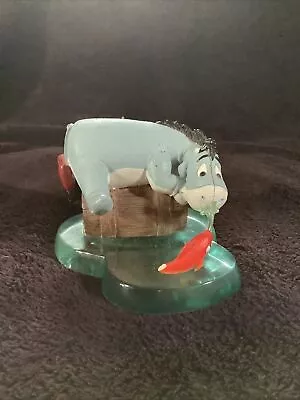 Disney's Simply Pooh  A Barrel Of Fun  - Eeyore Figurine • £10