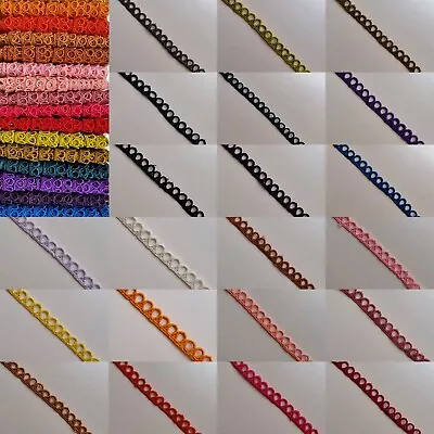 BRAND NEW High Quality 13 Metres Embroidered Edge Guipure Lace Trim For Sewing • £6.49