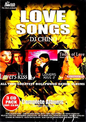 Dj Chino Love Songs - Complete Albums Limited Edition - Hindi Cd - (3 Cd - Set) • £16.79