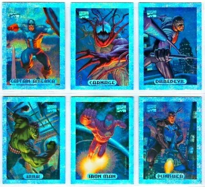 Marvel Masterpieces 1994: Complete Silver Holofoil Set (10) • $35
