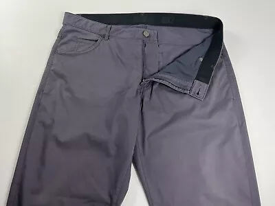 Nike Size 36X34 Purple Golf Pants Flat Front Dri-Fit Stretch/Flex Comfort • $25