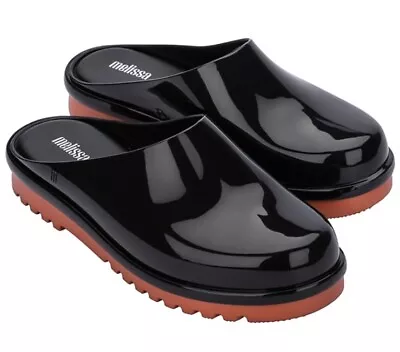 Melissa Shoes Smart Clog Closed Black  Women's Size 8 New • $22