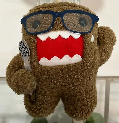 Rare!!  Domo Kun Plush Blue Glasses Microphone Japan  NHK Collectible Stuff Toy • $60