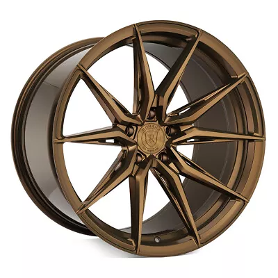 20  Rohana RFX13 Bronze 20x9 20x10 Concave Wheels Rims Fits Infiniti G35 Sedan • $4422.10