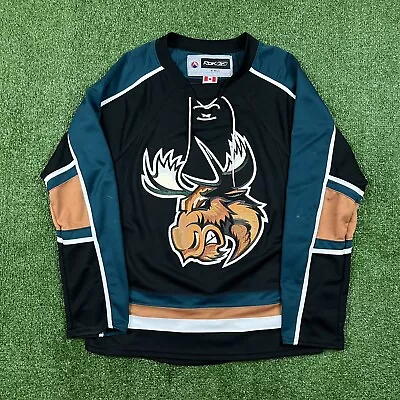 Manitoba Moose Vintage Reebok AHL Hockey Jersey Size Small • $79.55