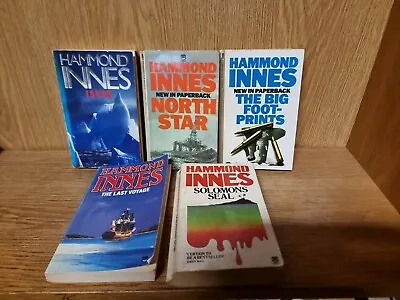 Hammond Innes Book Bundle X 5 Paperback Boos (15t) • £8.99