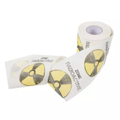 1 Roll Of Toilet Paper Printed Roll Paper Decorative Fun Printing Napkin • £8.68