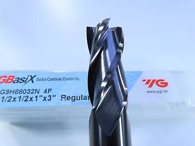 New 1/2  Yg Solid Carbide End Mill 4 Flute Milling Lathe Cnc Machinist Tool Bit • $0.99