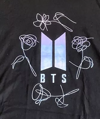 BTS T Shirt K Pop T Shirt EDM T Shirt Hip Hop T Shirt Mens Med Concert T Shirt • $10.13