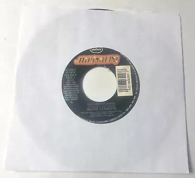 Richie Sambora 7  Record 45 One Light Burning / River Of Love  Bon Jovi • $2.99