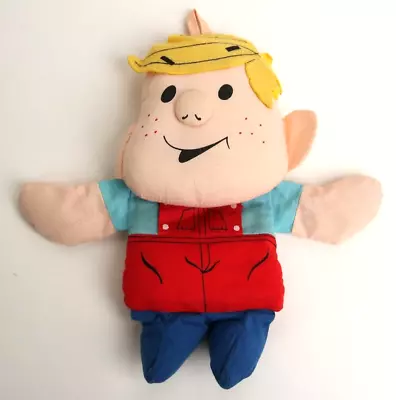 Vintage 1983 Dennis The Menace Bean Bag Beanbag Doll Plush • $11.95