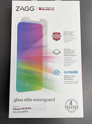 ZAGG InvisibleShield+ Screen Protector For Apple IPhone 13/13 Pro 6.1” • $15.99